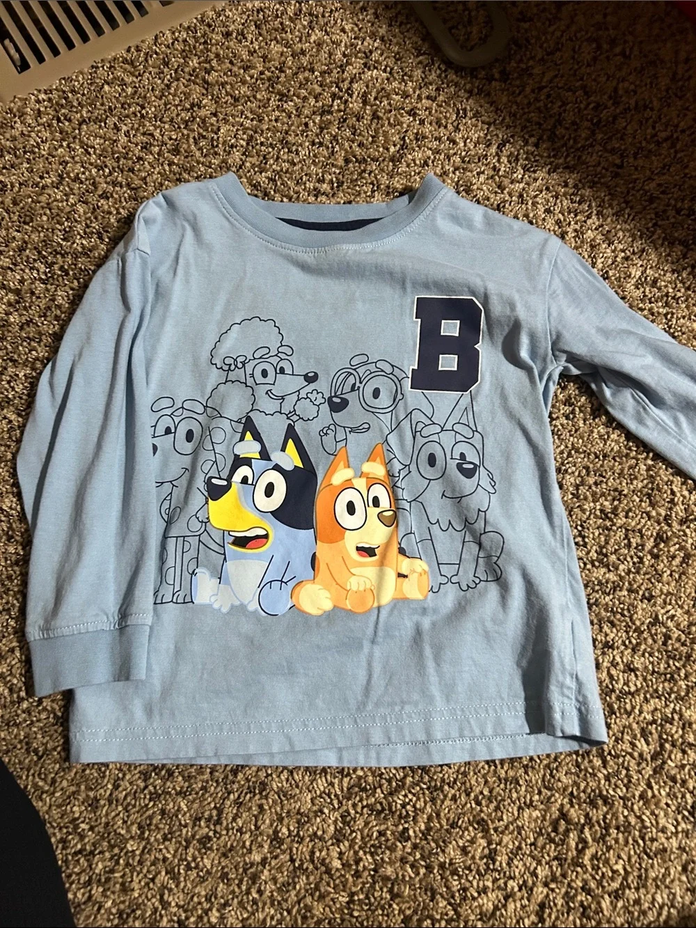 Bluey toddler top
